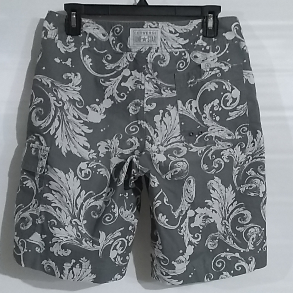 Converse Drawstring Cargo Shorts Size 30 Waist - Picture 3 of 4